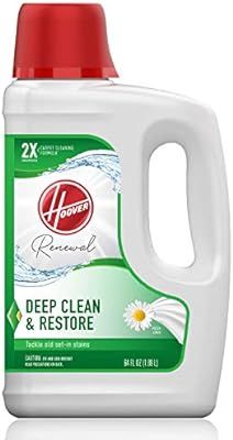 Hoover Renewal Deep Cleaning Carpet Shampoo, Concentrated Machine Cleaner Solution, 64oz Formula,... | Amazon (US)