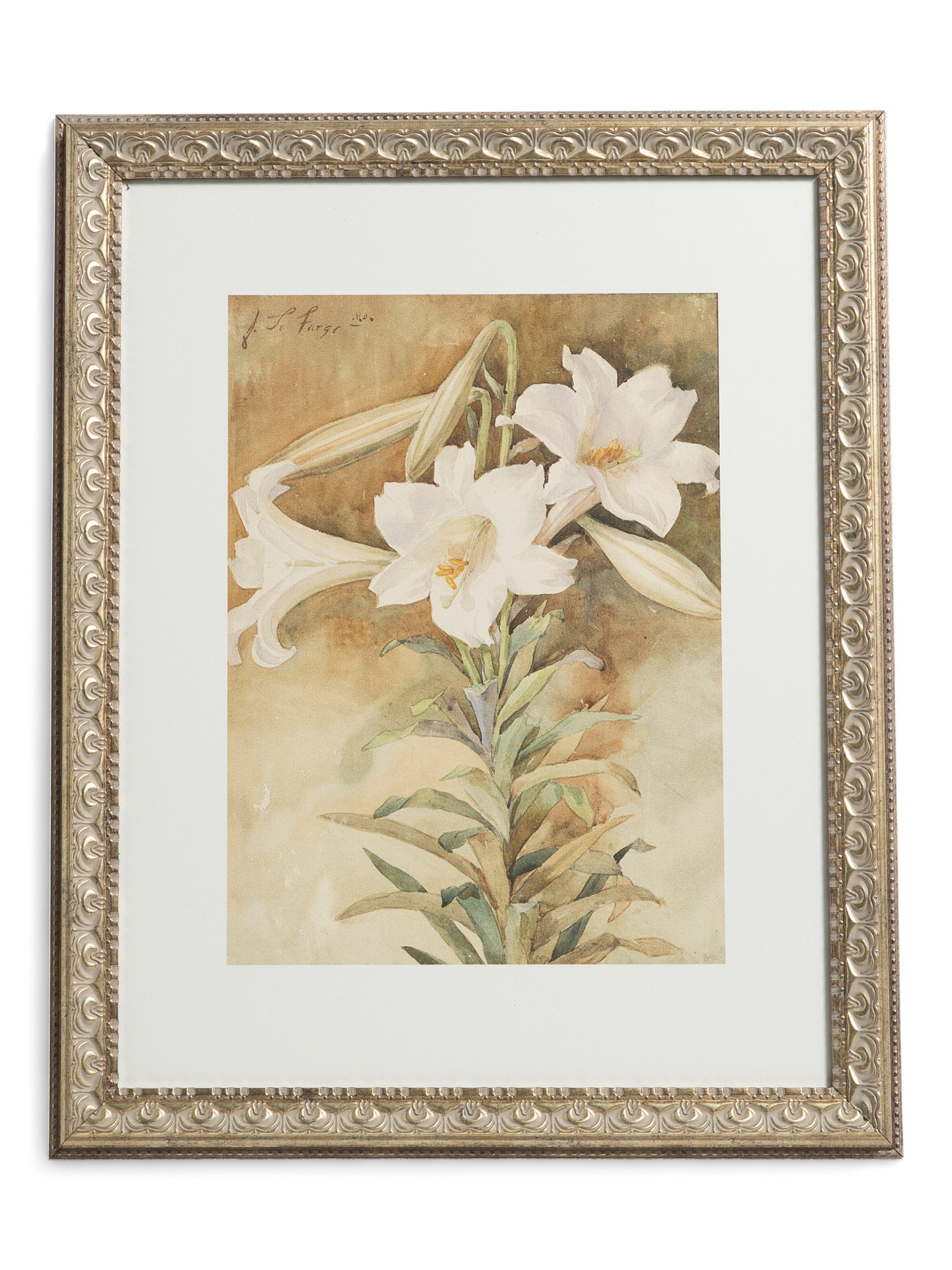 16x20 Easter Lillies Fancy Wall Art | TJ Maxx