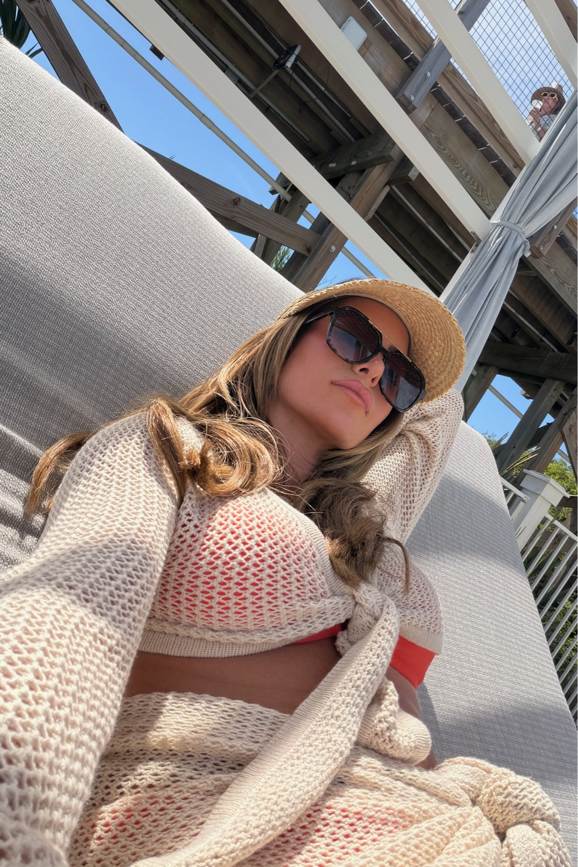 Relaxing by the pool in my favorite crochet swimwear. Perfect for summer vibes! crochet swimwear, beachwear, summer style, amazon finds, jess fay

#LTKPetite #LTKSwim