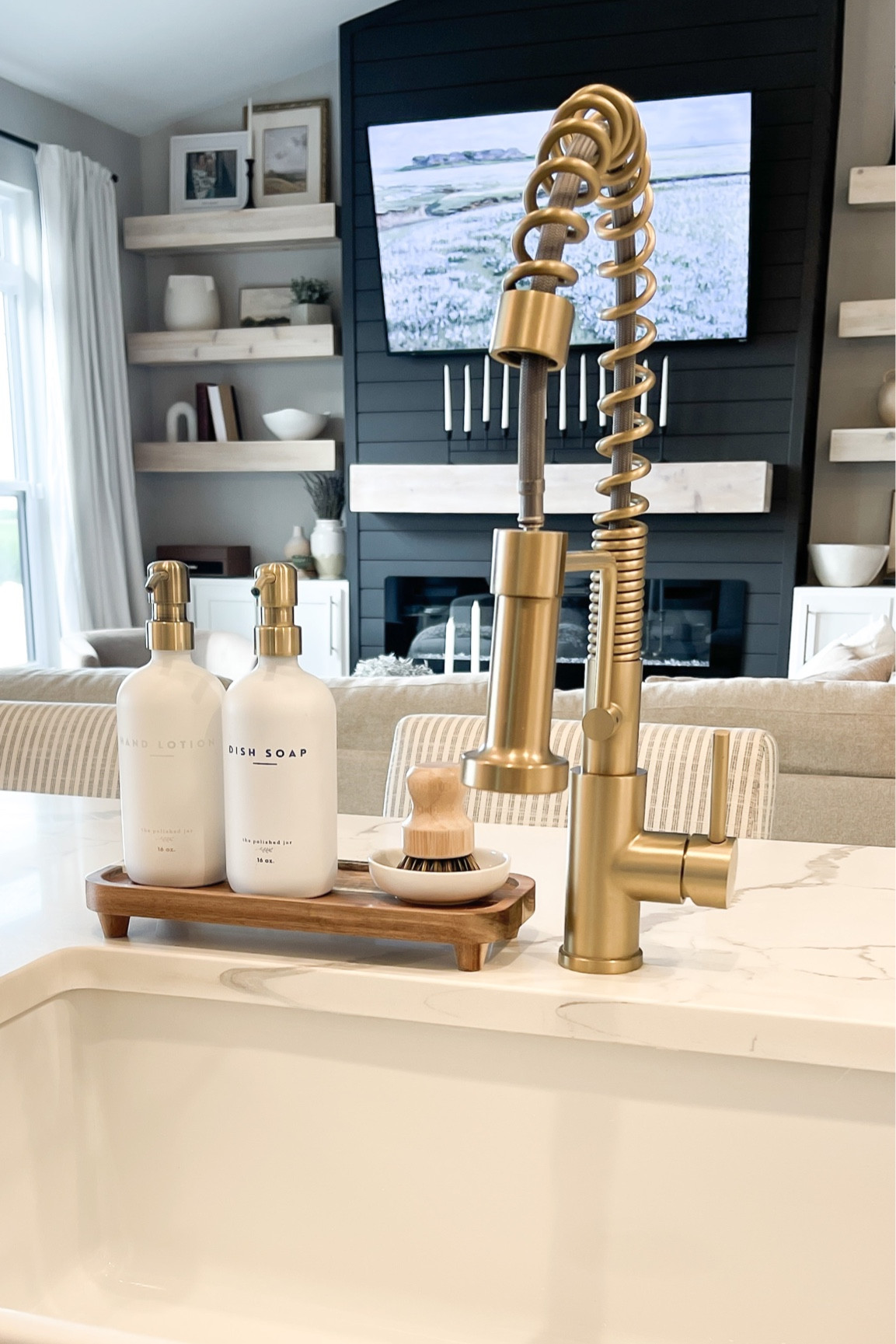 We love our touch on kitchen faucet- the coloring is beautiful and the price is even better! It’s a great Amazon find 

#kitchenfaucet #amazonfind

#LTKFind #LTKsalealert #LTKhome