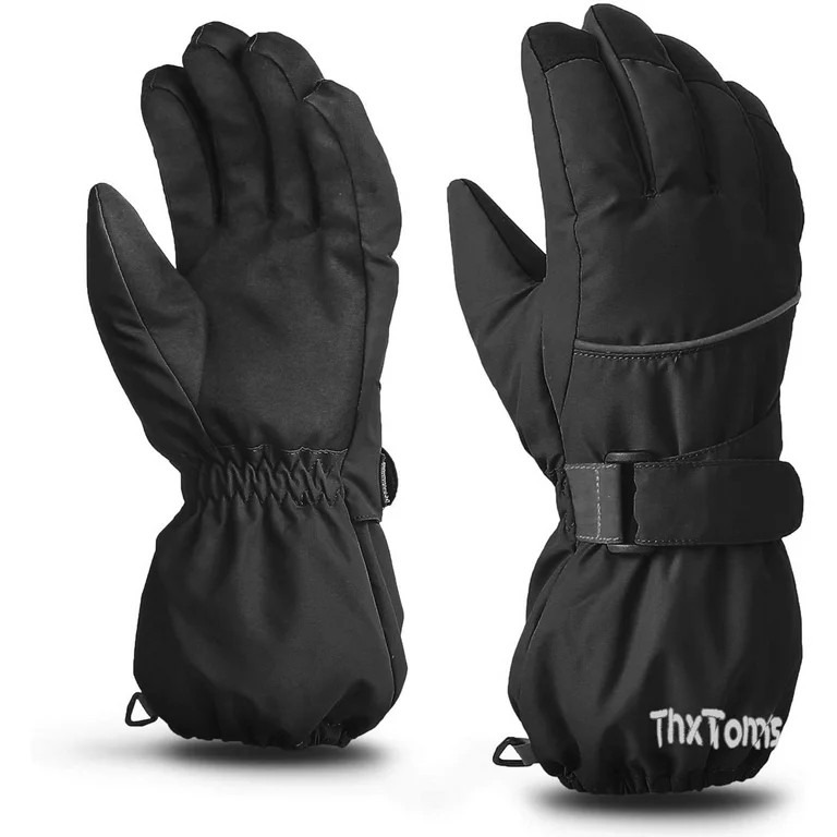 ThxToms Kids Warm Gloves Winter Waterproof Snow Gloves for Ourdoor Sports, Toddler Bulky Ski Glov... | Walmart (US)