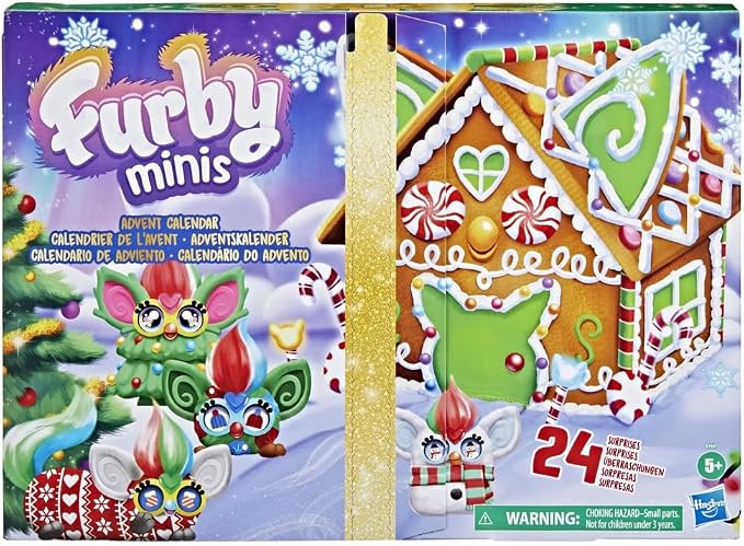 FURBY Minis Advent Calendar for Kids 6 Years and Up, 24 Days of Surprise Holiday Toys with 1-Inch... | Amazon (US)