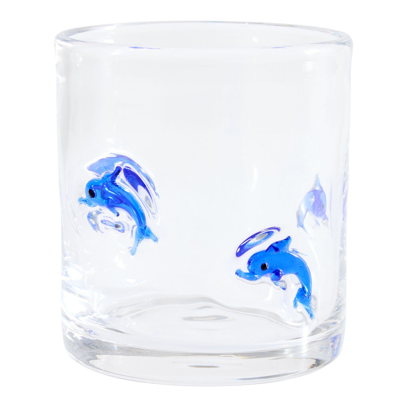 Charm Inlay Double Old Fashioned Glass | World Market