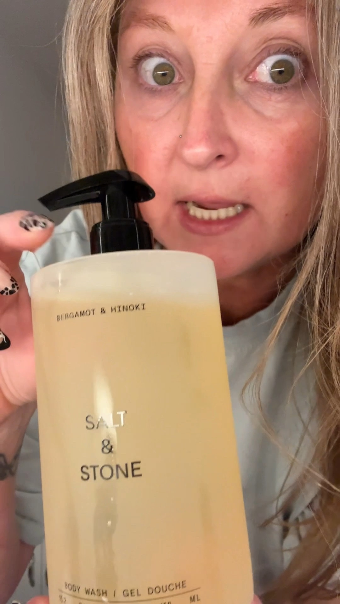 I swear this Salt & Stone body wash makes me feel like I just stepped out of a luxury spa 🧖‍♀️✨ The scent is earthy and refreshing, the lather is so rich, and it leaves my skin feeling silky smooth. It’s the kind of product that makes your everyday shower feel fancy.

#SaltAndStone #BodyCareRoutine #LuxurySkincare #SpaAtHome #CleanBeauty


#LTKBeauty