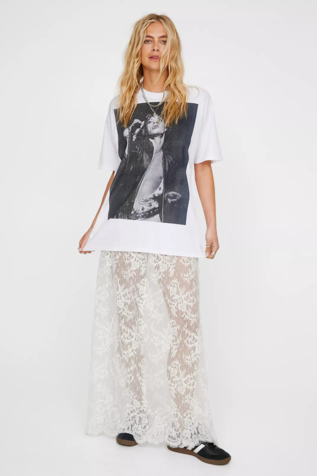 Lace Aline Maxi Skirt | Nasty Gal US