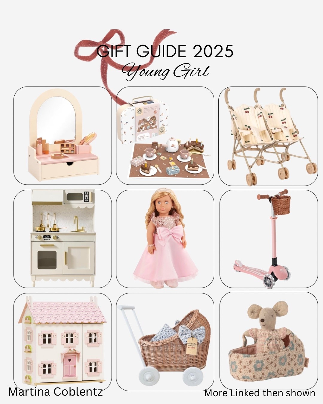 Young girl gift guide 
🎄Check out my gift guide section at the top of my page for more

•gift guide •gift ideas •Christmas gift •birthday gift •girl gift guide •boy gift •Montessori toy • gift guide •aesthetic toy 

#LTKKids #LTKHoliday #LTKGiftGuide