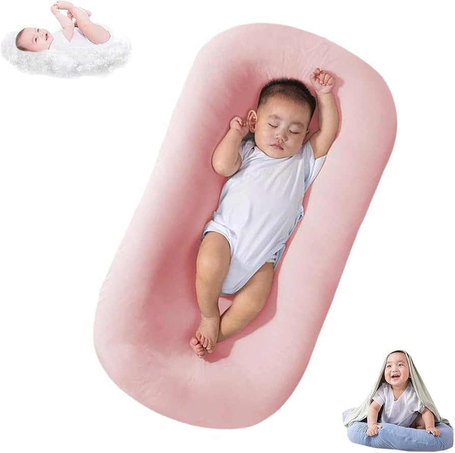 Baby Lounger Pillow for Newborn Babies 0-18 Months, Snuggle Me Organic Lounger for Baby, Soft Cot... | Amazon (US)