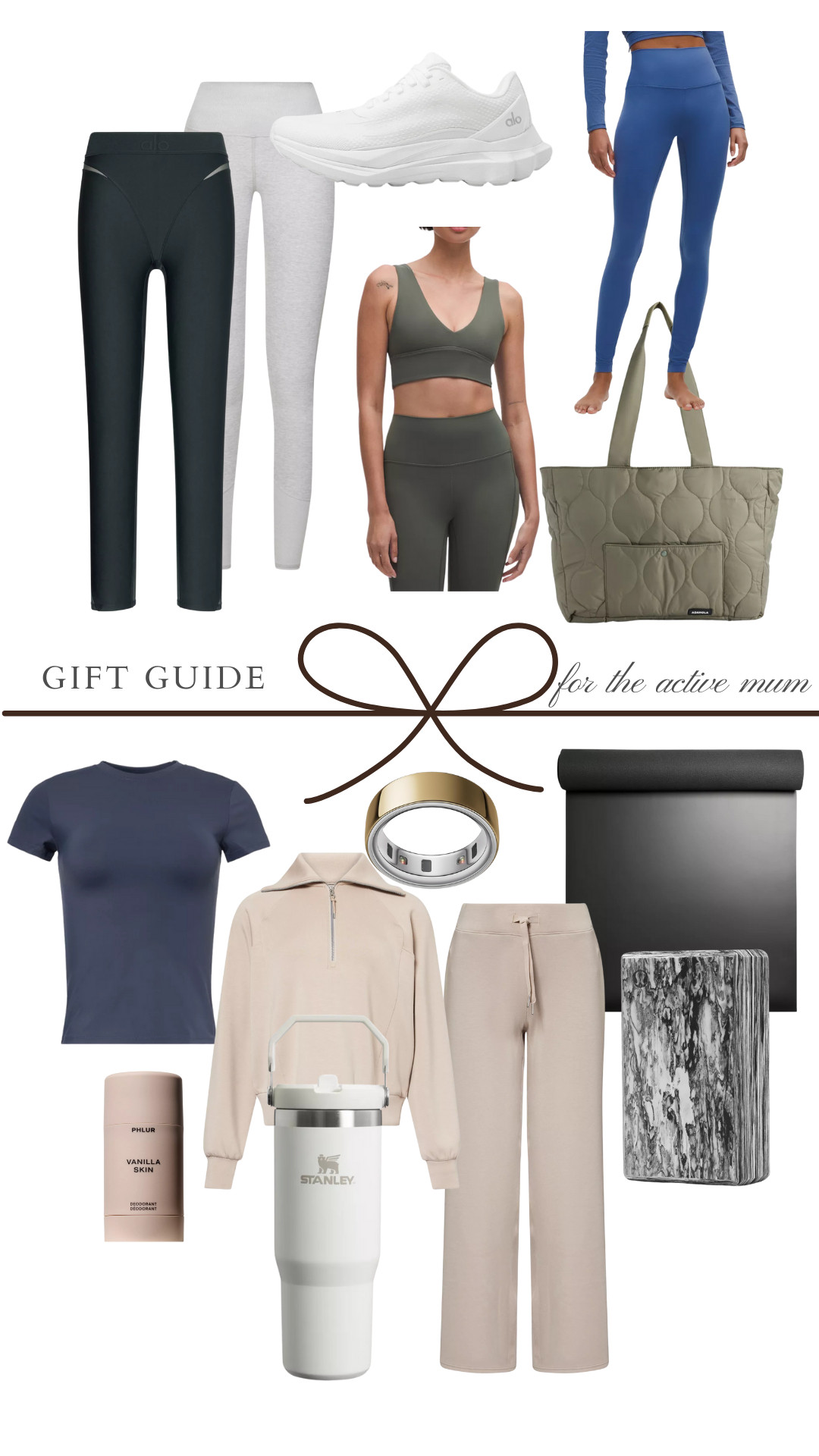 Gift Guide: For the mums! 

activewear l gift guide l for the mom 

 