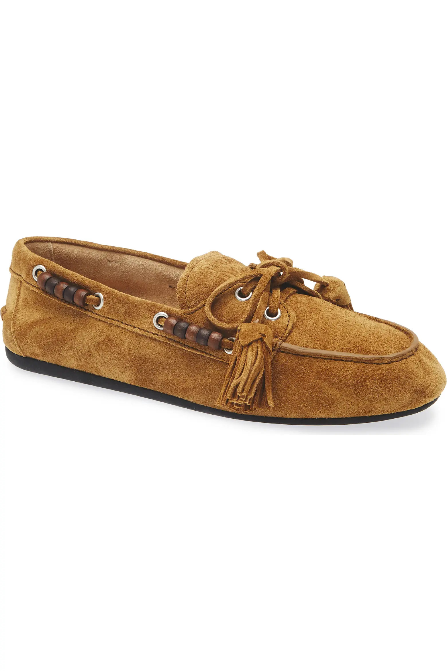 Suede Tassel Boatshoe (Women) | Nordstrom | Nordstrom