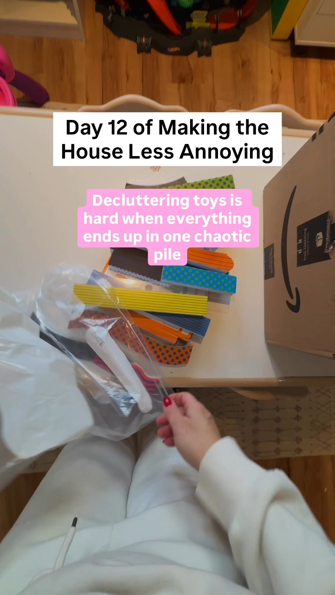 Day 12 of making the house less annoying? Making decluttering less well annoying. 3 gallon bags keep the mess contained and the decisions more doable. 

So you don’t burn out halfway through and give up.

Use them to separate what you’re keeping, donating, or selling and move at your own pace.

And at the end of it? You can even reuse them if you’d like ♻️


#LTKmomlife #LTKKids #LTKHome