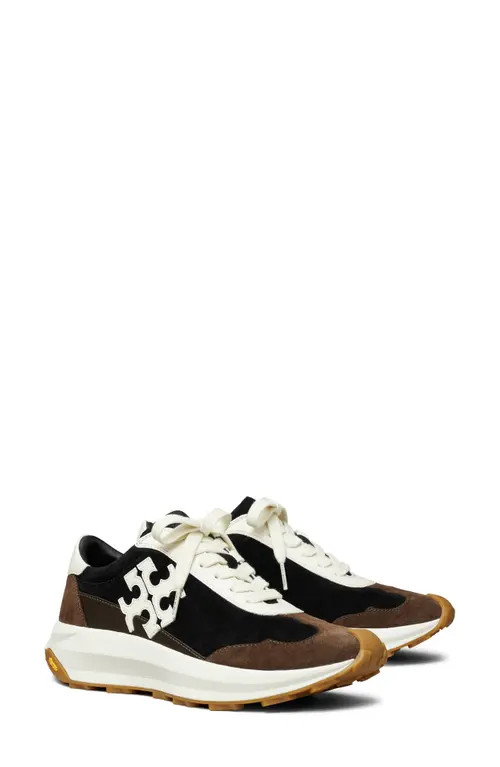 Tory Burch Tory Sneaker in Black /Blanc /Dark Cocoa at Nordstrom, Size 8 | Nordstrom