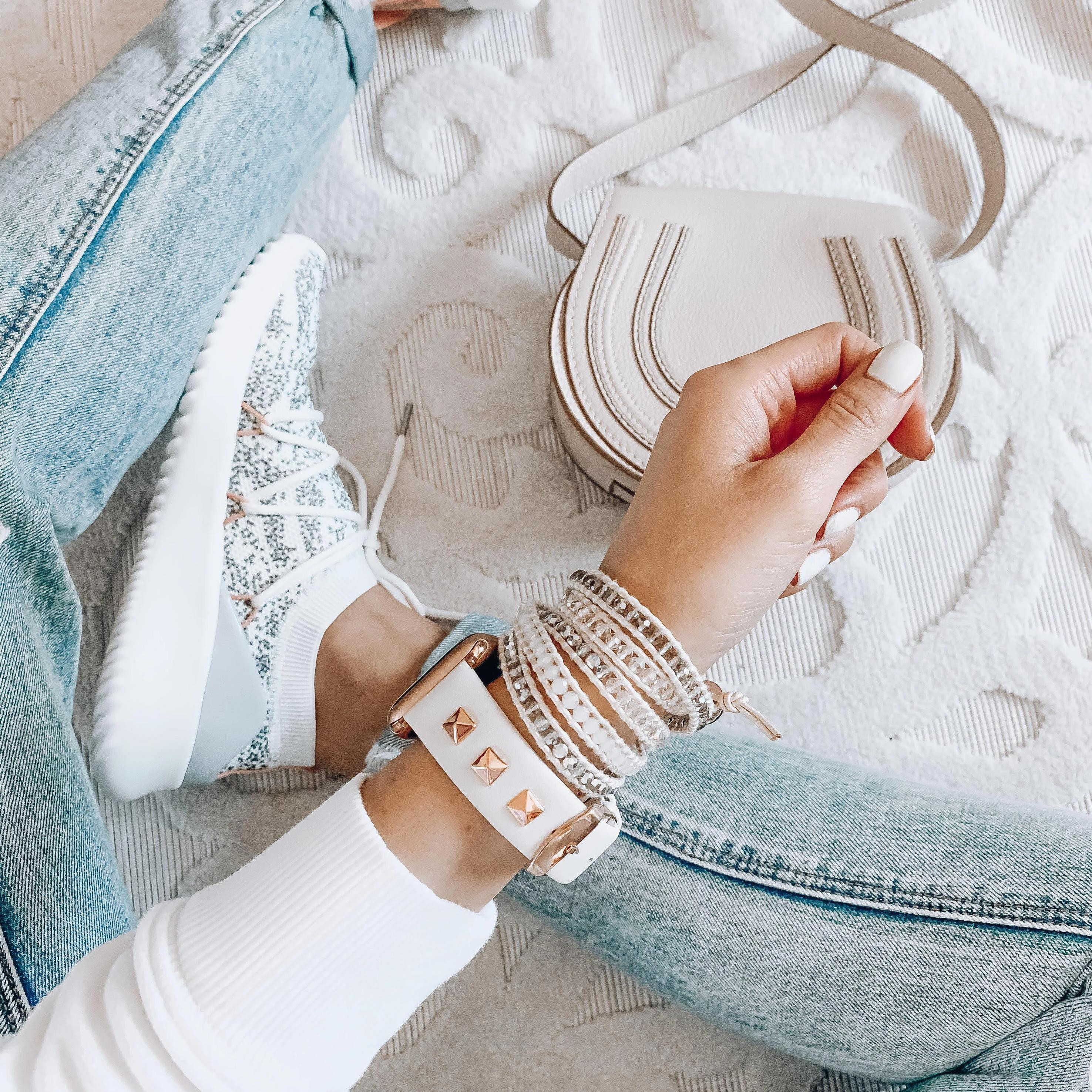 Silver Dorado on Ivory | Victoria Emerson