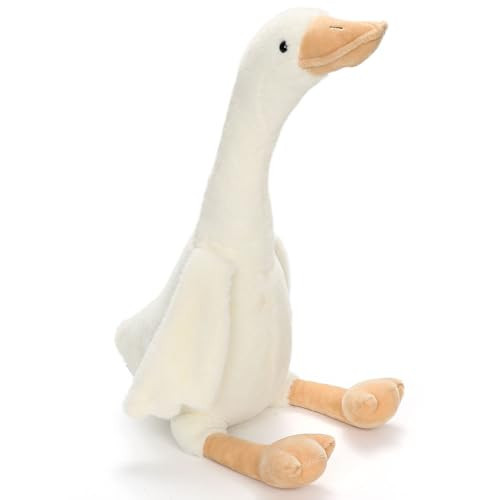 Goose Stuffed Animal 15.7 Inch, Soft Duck Plush Toys, Cute Swan Hugging Pillow for Boys, Girls and Kids Party Favors for Adults and Children to Cuddling, Sleeping and Room Decoration | Amazon (US)