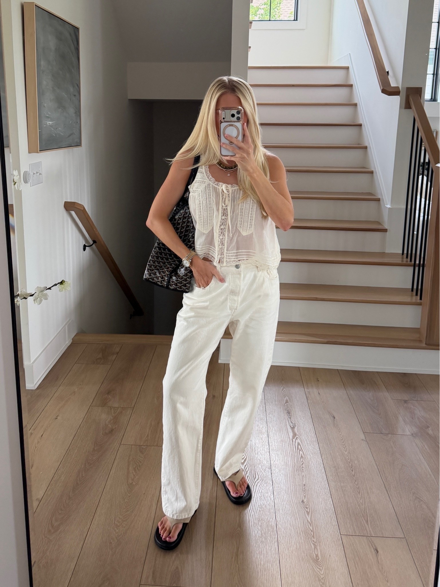 SIZE: small in tank (linked similar), 31 in jeans (sized up for pregnancy & postpartum), shoes run tts (linked similar). #kathleenpost

Summer outfit Inspo, postpartum outfit, neutral summer look

#LTKootd #LTKmomlife