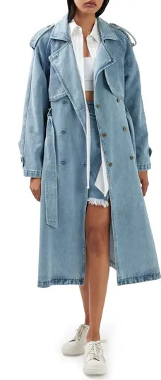 Belle & Bloom Wild Skies Denim Trench Coat | Nordstromrack | Nordstrom Rack