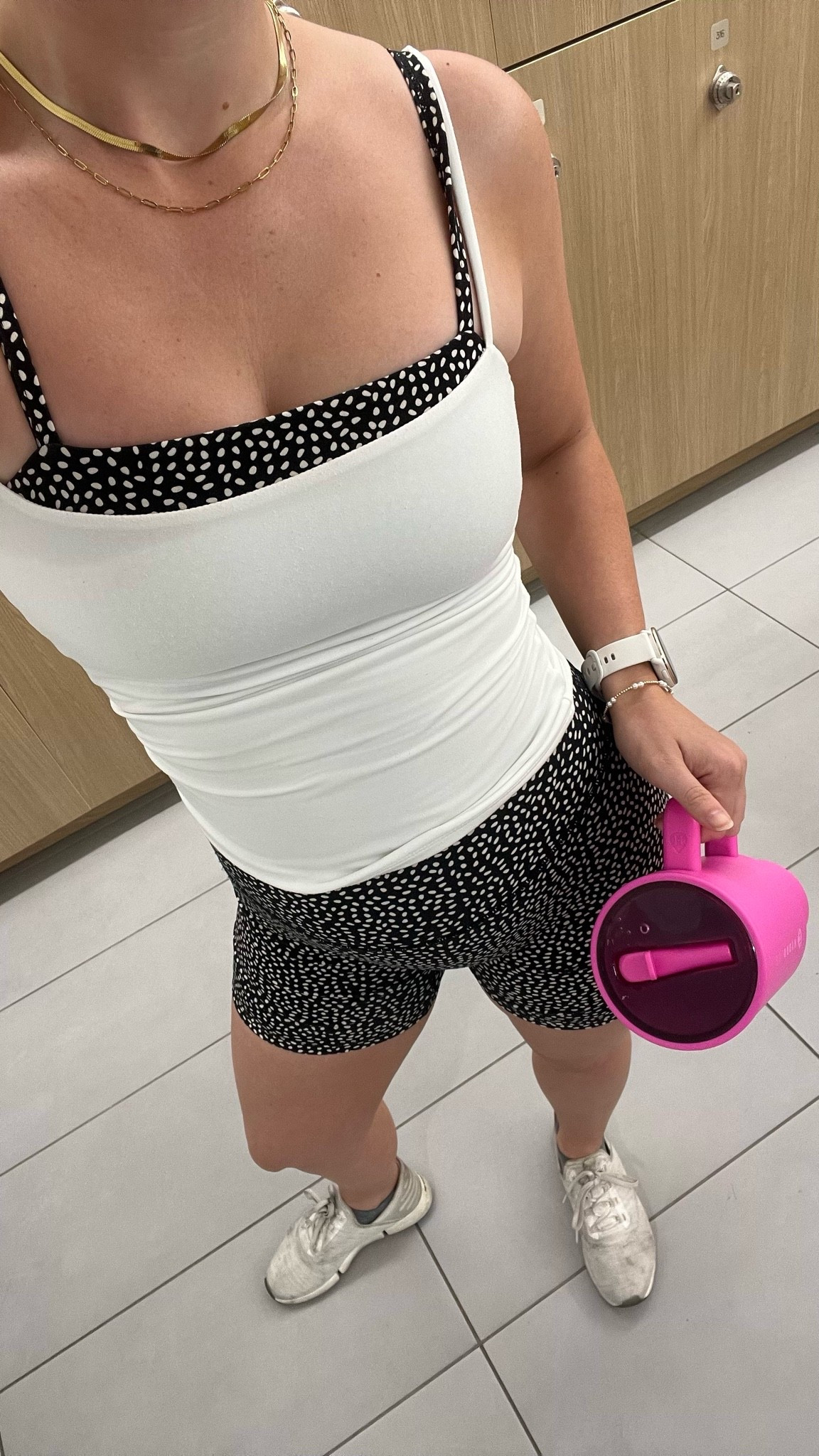 Matching set + layering tank I wear constantly! Smalls in everything

#LTKootd #LTKActive