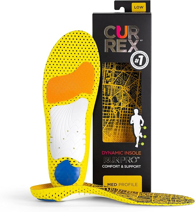 CURREX RunPro Insoles for Running Shoes, Arch Support Inserts to Help Reduce Fatigue, Prevent Inj... | Amazon (US)