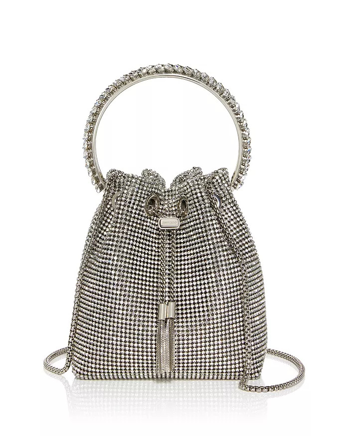 Jimmy Choo Bon Bon Small Crystal Bucket Bag Back to Results -  Handbags - Bloomingdale's | Bloomingdale's (US)