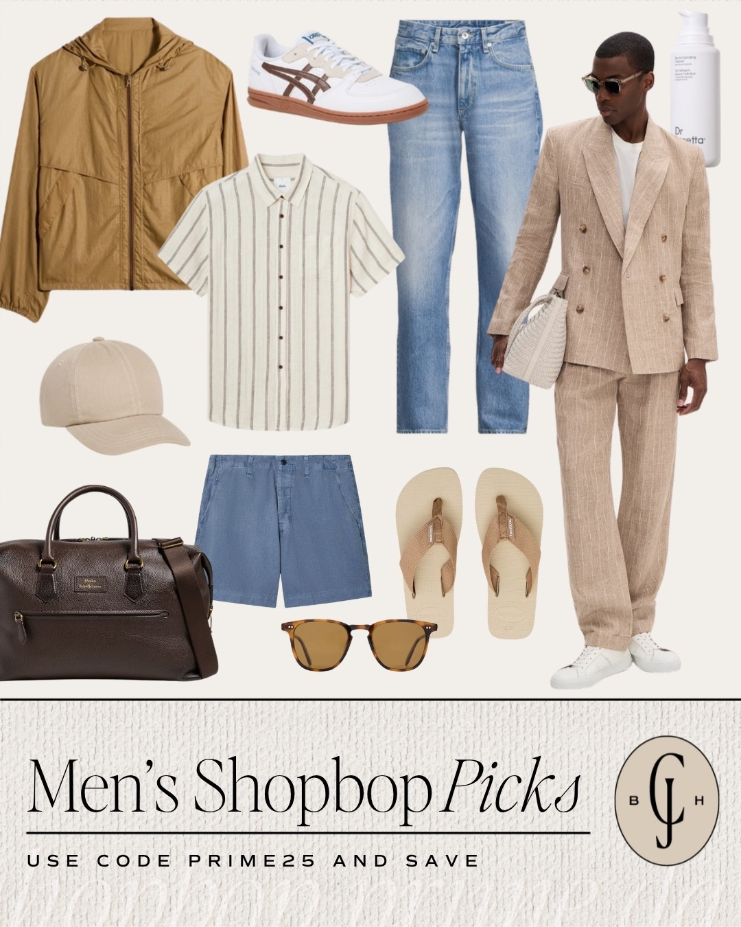 @Shopbop Prime Days — get 25% off select styles with a linked Prime account using code PRIME25

#LTKsummer #LTKsale

#LTKMens
