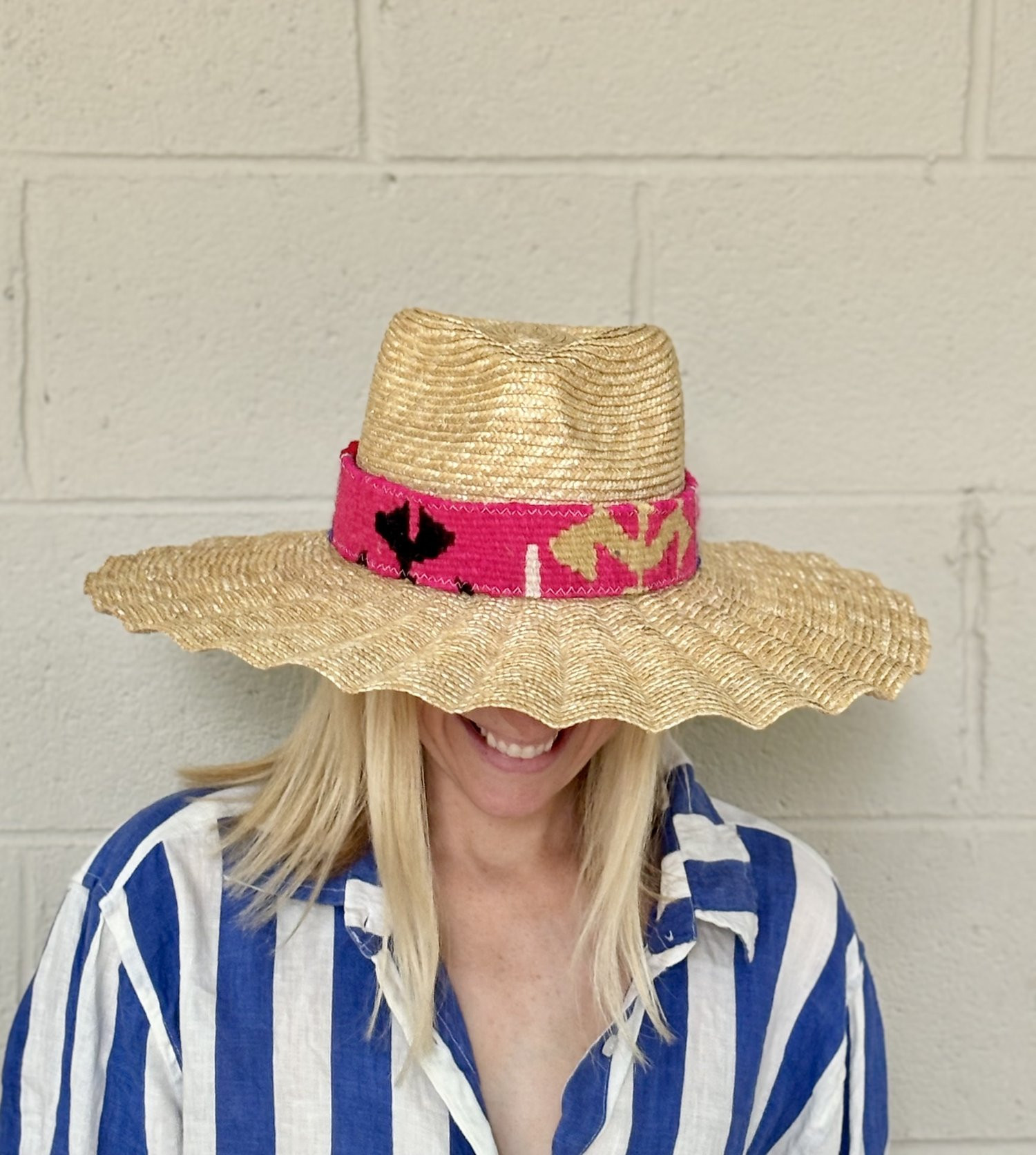 Kilim Band Straw Hat 008 | Orijinal