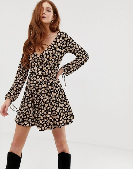 Free People Pradera printed skater dress | ASOS UK