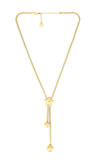 Maven Star Bolo Necklace in Gold | Revolve Clothing (Global)