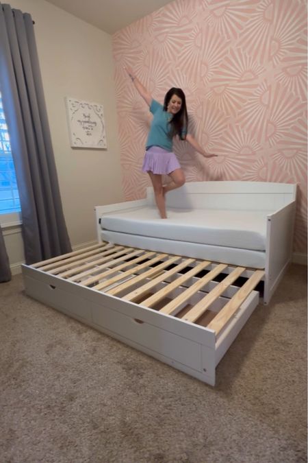 Guest bedroom update. King and twin size bed for the win! Bedroom furniture  

#LTKVideo #LTKhome #LTKsalealert