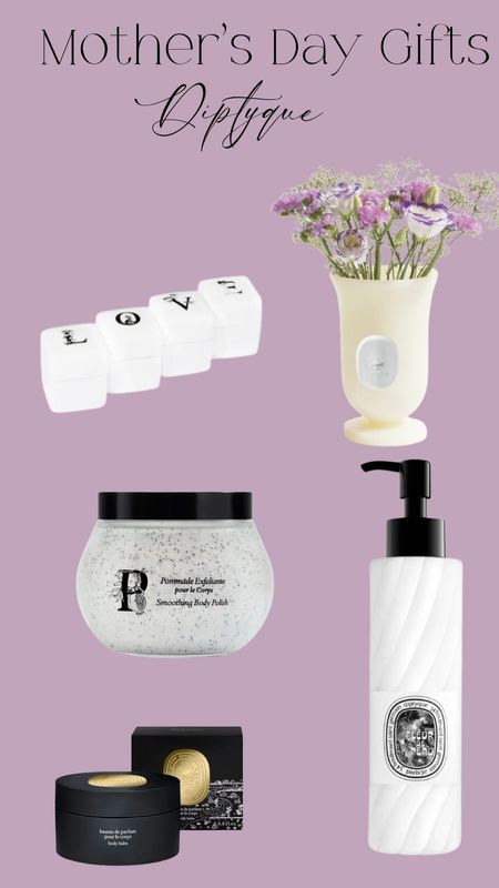 Mother's Day Gifting essentials from Diptyque#Diptyque#mothersday#mothersdaygift#spa#facials

#LTKGiftGuide #LTKbeauty #LTKhome