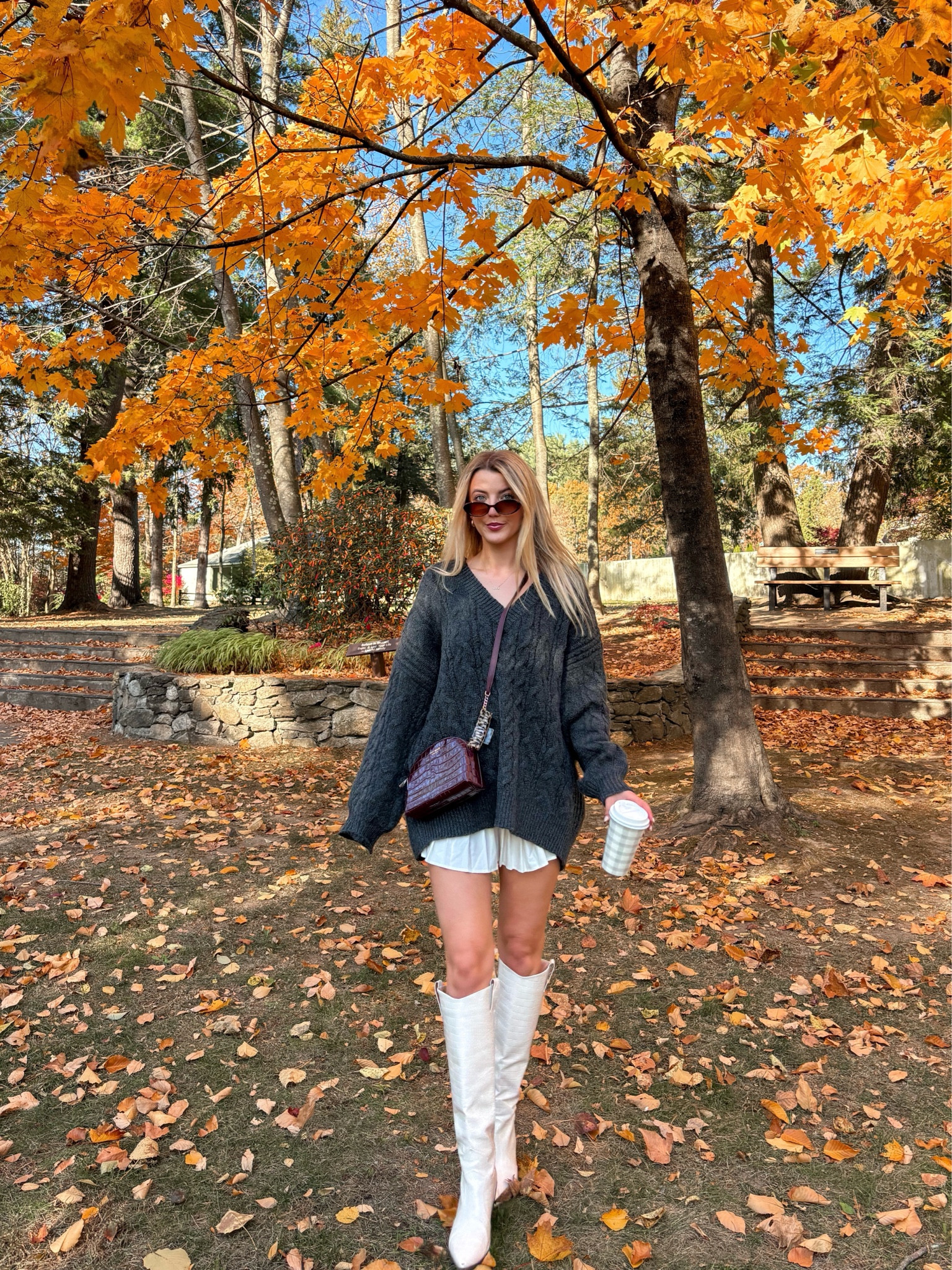 cozy fall outfit🍂

oversized cable knit sweater outfits are my favorite 

#LTKSeasonal #LTKStyleTip