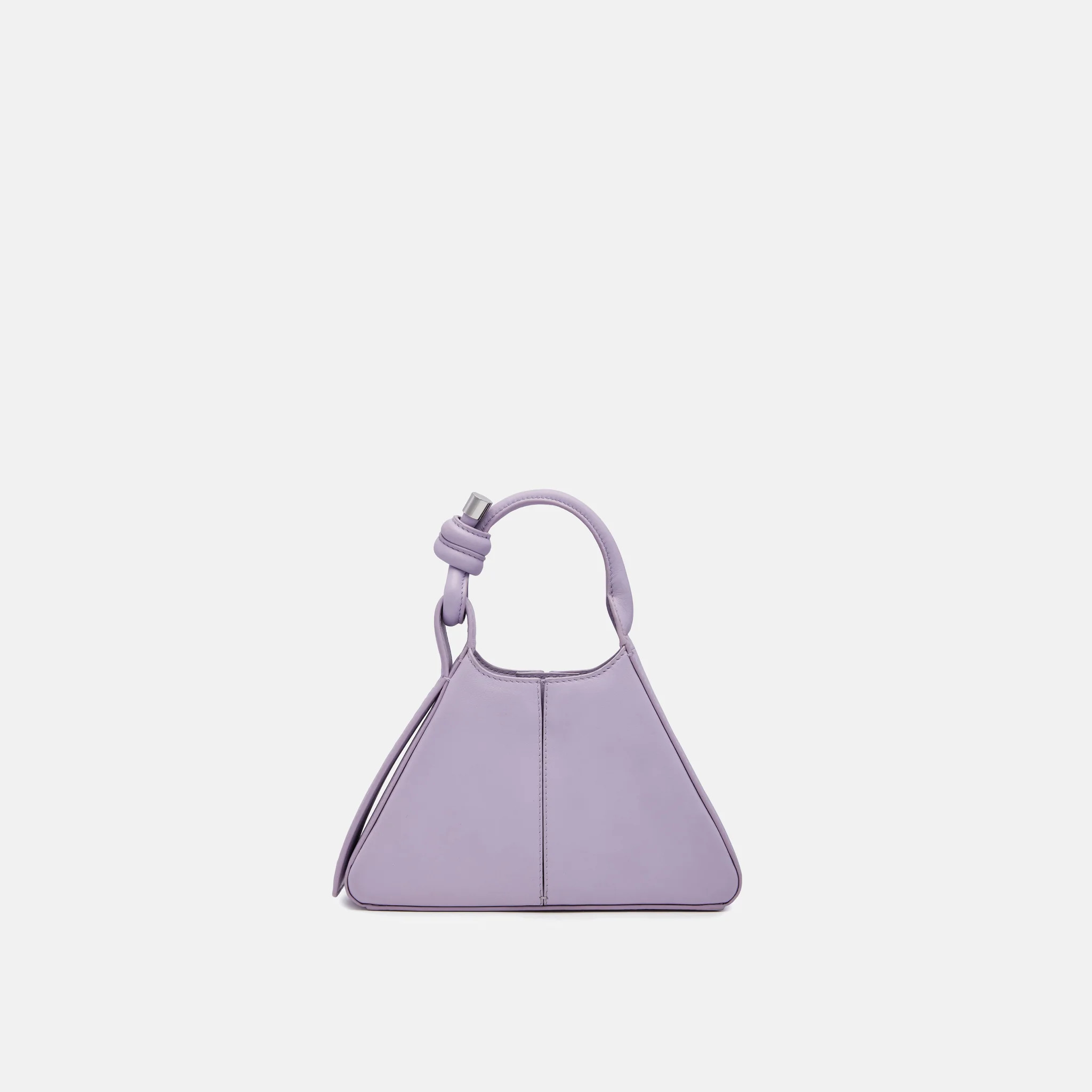 TINA BAGUETTE MINI NAPPA PLEAT LAVENDER | behno