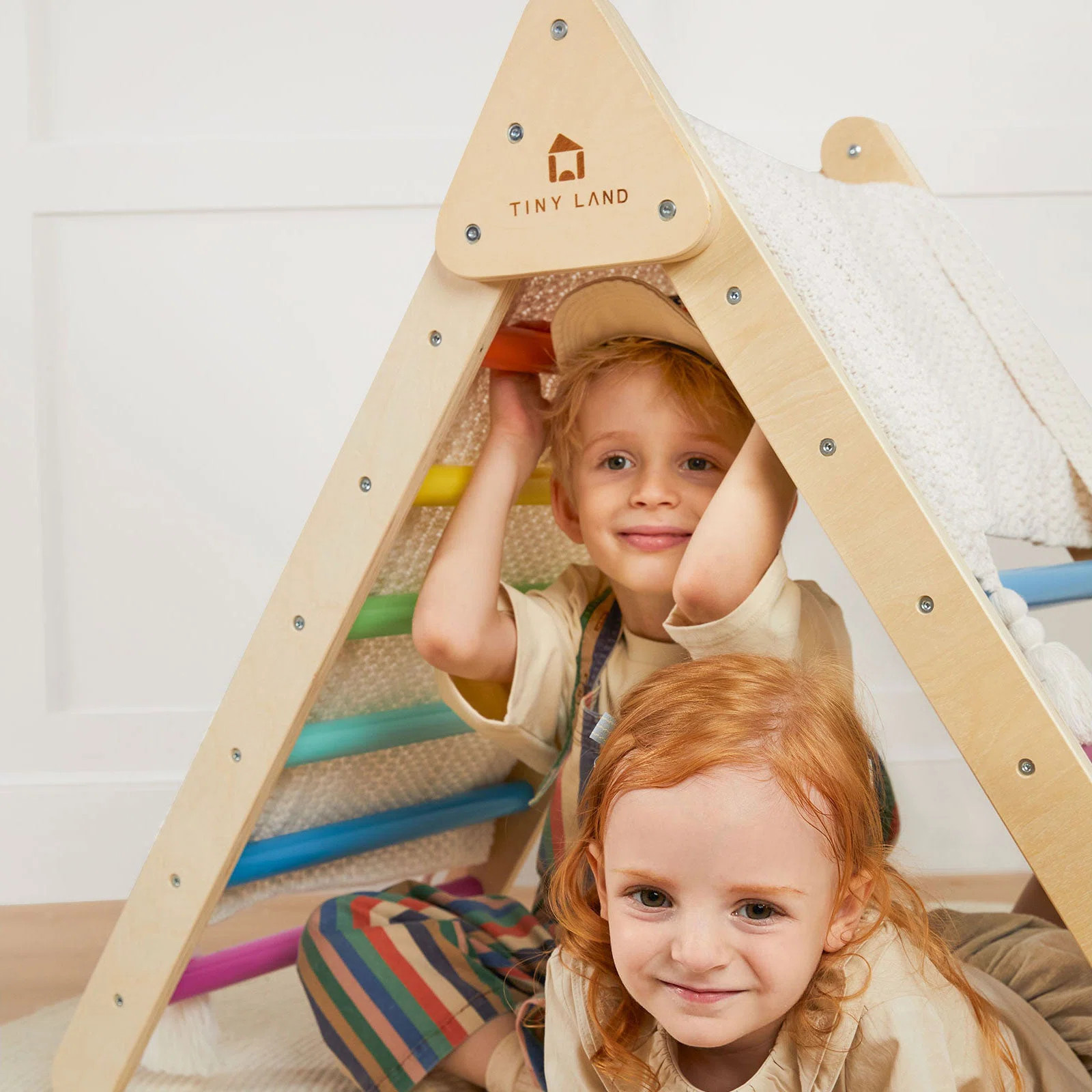 Tiny Land® 7-in-1 Rainbow Climbing Set | Wayfair North America