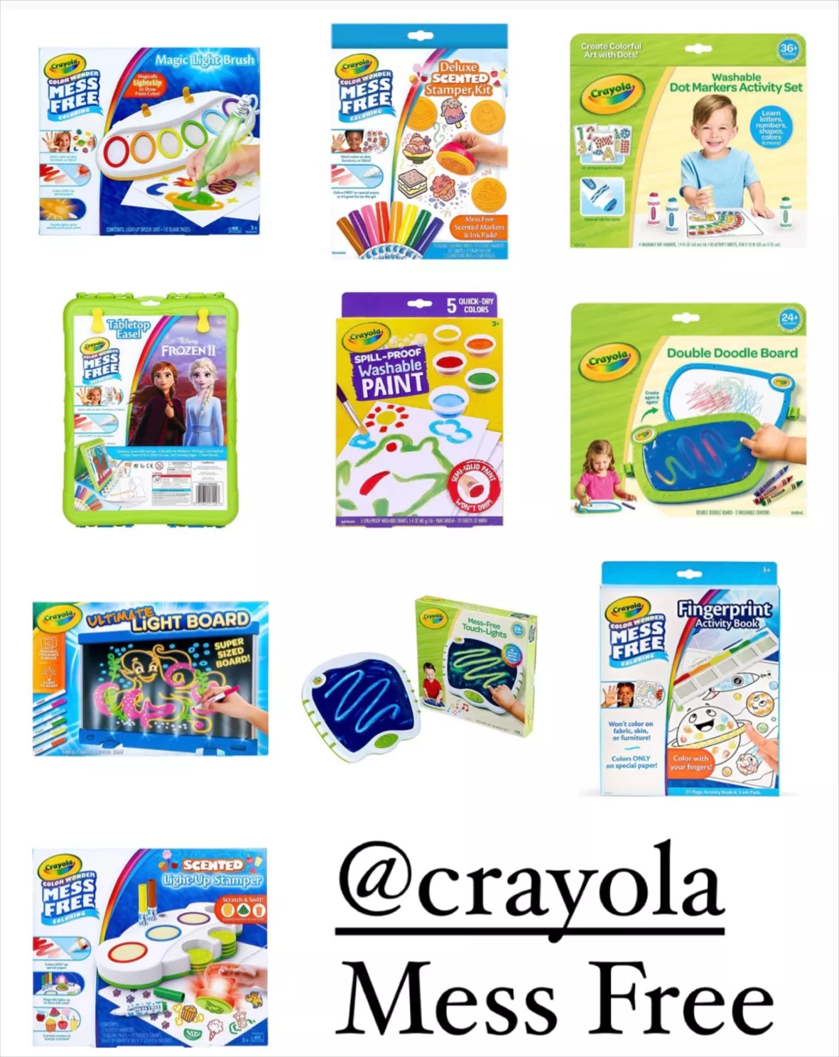 Crayola Color Wonder Mess Free Coloring, Blank Coloring 30 Pages, Gifts for  Toddlers, Ages 3, 4, 5