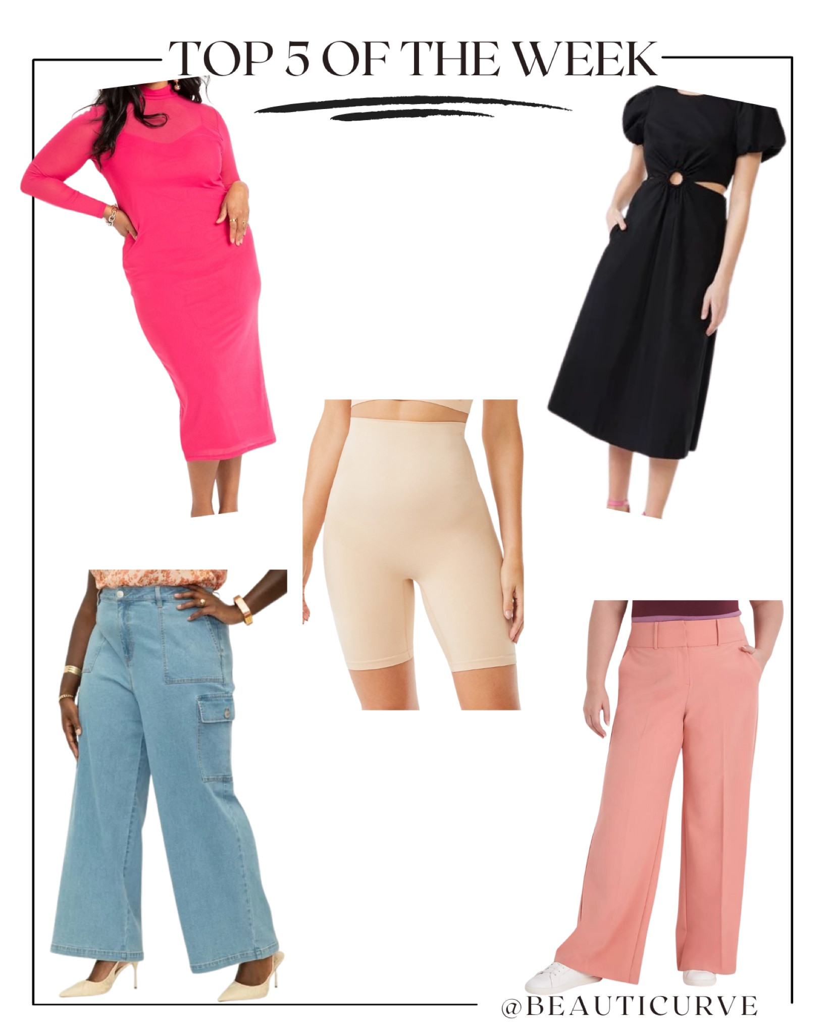 Spring wear, plus, black cut out dress, curvy plus, pink, mesh, midi dress, ELOQUII, ,Walmart, Scoop women, denim, denim cargo, Sofia intimates, shapewear 

#LTKstyletip #LTKunder100 #LTKcurves