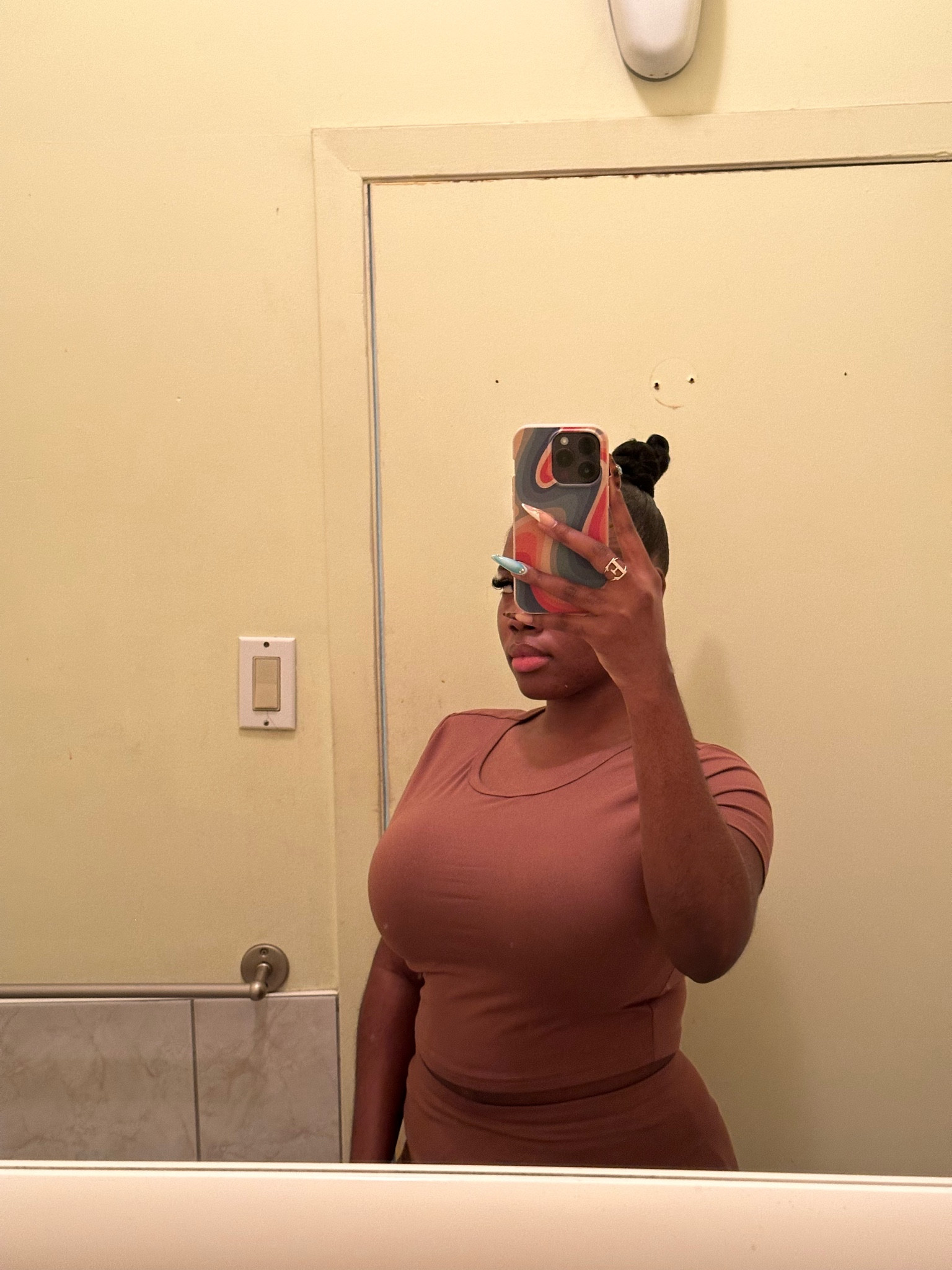 currently on a braids hiatus. this natural hair-updo eats 🙂‍↕️ #stylebyemmanuela 

matching brown set from Shein 🤎
.
.
.
#blackgirlhairstyles #blackgirlmagic #naturalhairstyles #torontoblogger #naturalhairtiktok #naturalhairgrowth #updohairstyle #naturalhair #blackcontentcreators #torontolifestyleblogger #oakvillesalon #oakvillehairstylist

#LTKcanada #LTKautumn #LTKwinter