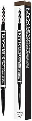 NYX PROFESSIONAL MAKEUP Micro Brow Pencil, Eyebrow Pencil, Ash Brown, 0.018 Oz | Amazon (US)