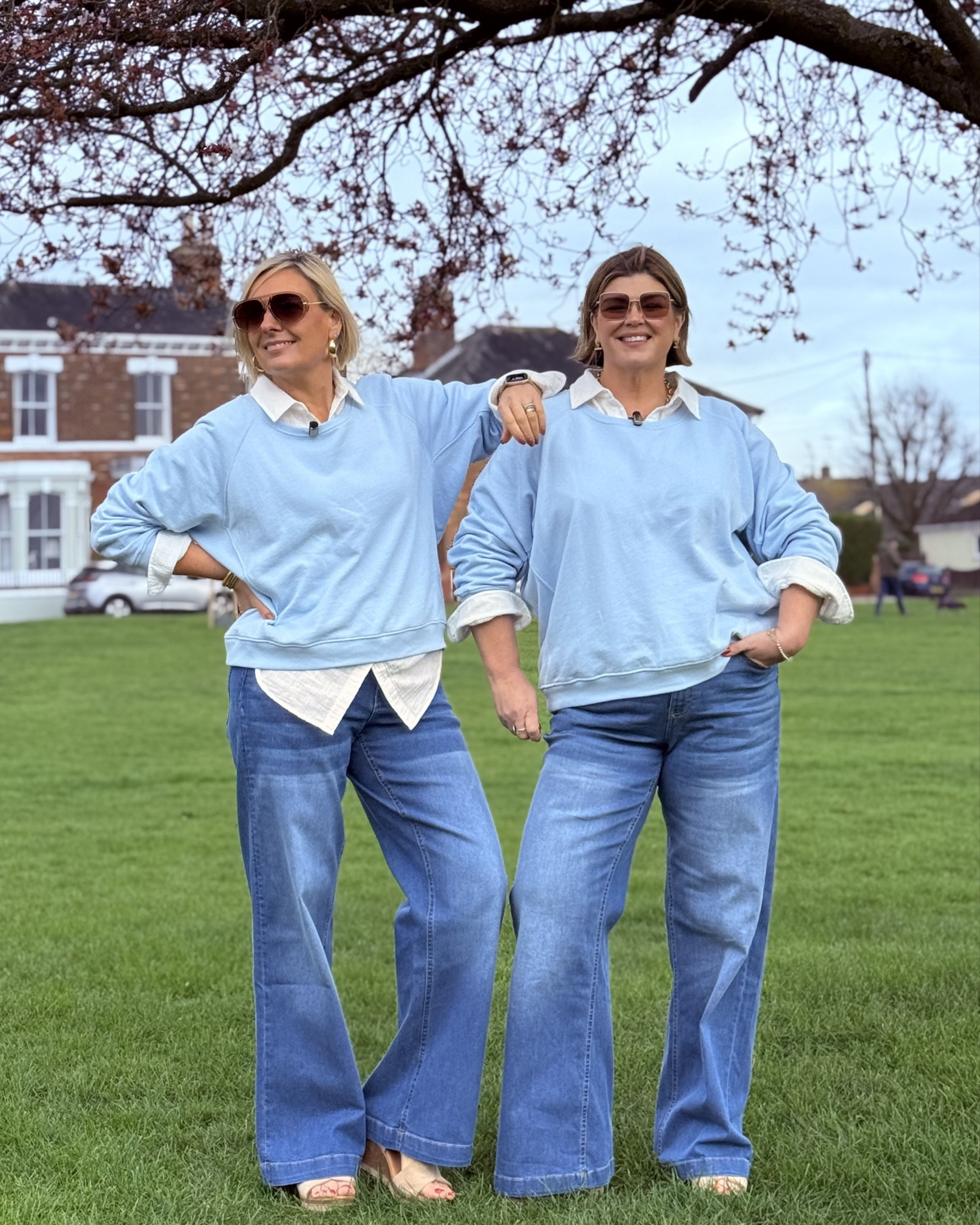 The new Sea Glass collection from Cotton Traders
Claire wears size 10-12
Nina wears size 16-18
#sizebyside

#LTKspring #LTKstyletip #LTKover50style