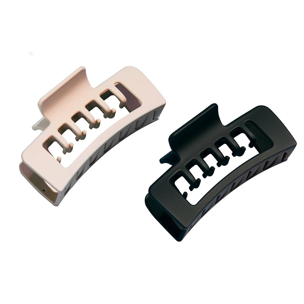Gimme Beauty Double Claw Clip Duo - Creaseless Hair Clip Accessories for Thick, Thin & Curly Hair... | Amazon (US)