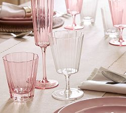 Fluted Glass Goblets | Pottery Barn (US)