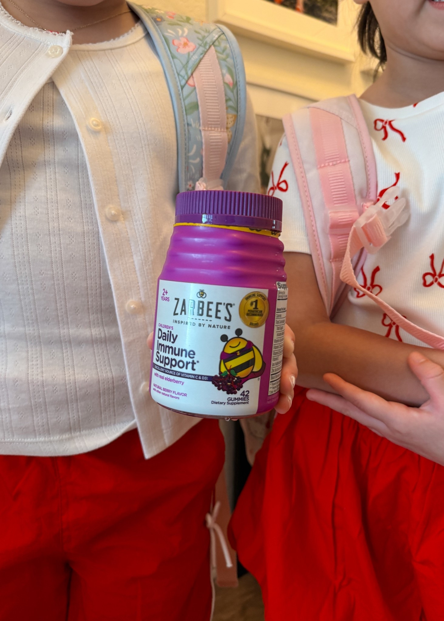 #AD My girls take on busy school days with a little help from 🍯💛 Zarbee’s Daily Immune Support + Zarbee’s Children’s Sleep with Melatonin gummies 🌙✨. Their immune support gummies give them that extra support to slay the day in the cutest outfits 👗🎒, ace their homework 📚✏️, and keep those smiles going 😄. And when the day winds down, the melatonin gummies help them get cozy 🛏️💤 for the sweetest dreams. ✨ Give your little ones the boost they need today!#BackToSchool #MomHack @zarbees #Zarbees #FromOurHiveToYours
*These statements have not been evaluated by the Food and Drug Administration. This product is not intended to diagnose, treat, cure, or prevent any disease.

#momhack #kidsroutine #kidsroutineideas #morningroutine #nightimeroutine #kidsnighttimeroutine #kidsmorningroutine #kidsdailyroutine #kidsschoolessentials #kidsschoolroutine