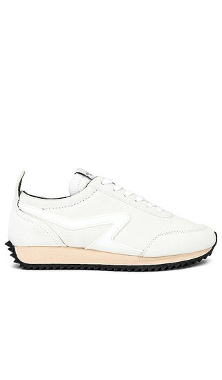 Retro Runner Sneaker in Antique White | Revolve Clothing (Global)