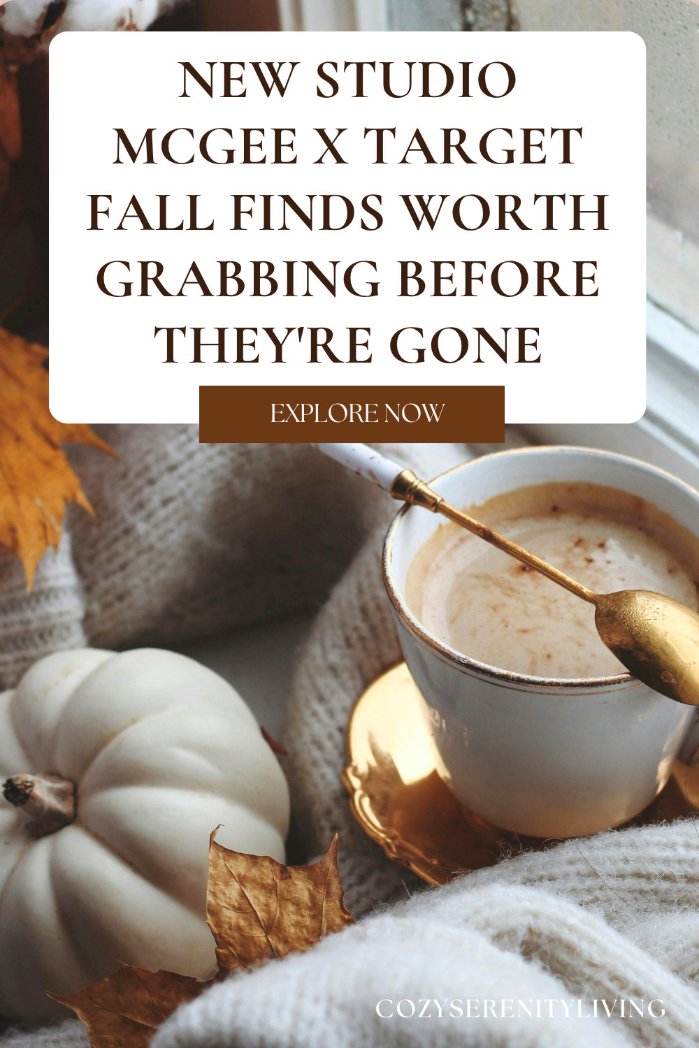 New Studio McGee x Target Fall Finds Worth Grabbing Before They're Gone
New Studio McGee x Target fall finds worth grabbing before they're gone this season. A warm knit blanket, white pumpkins, and a golden-rimmed mug bring cozy, collected autumn styling to any space. These are the seasonal pieces selling out fastest, so shop before they disappear. Tap the title to shop all finds. #affiliatelink #studiomcgeetarget #fallhomefinds
studio mcgee target fall, new studio mcgee finds, target fall decor 2026, cozy fall styling finds, white pumpkin decor ideas, autumn coffee table styling, fall home decor trends, target seasonal decor finds, cozy knit fall aesthetic, studio mcgee fall collection

#LTKSeasonal #LTKHome #LTKSaleAlert