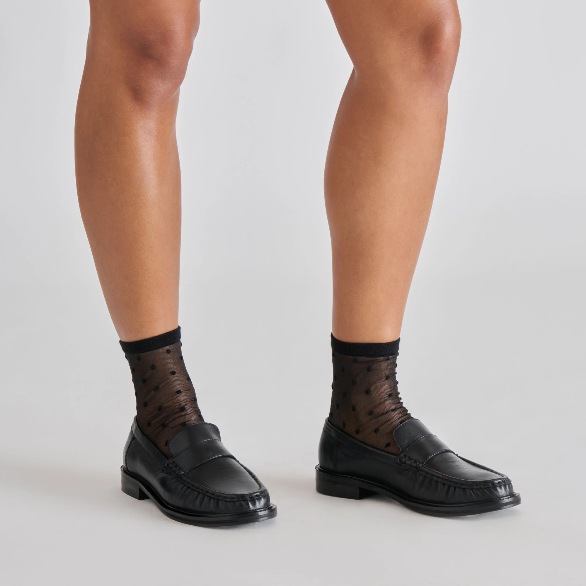 Bodi Loafers Black Leather | DolceVita.com