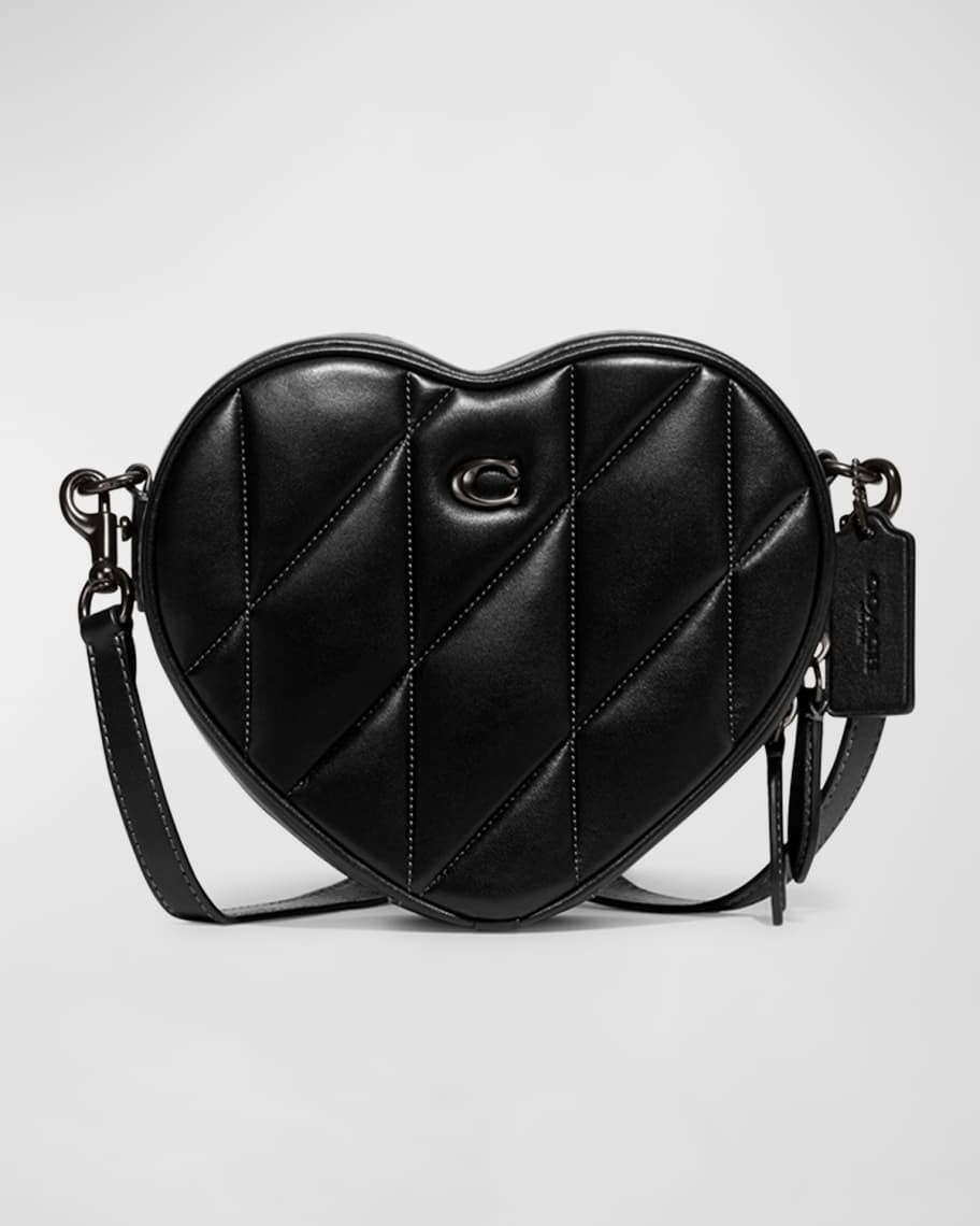 Coach Heart Quilted Leather Crossbody Bag | Neiman Marcus