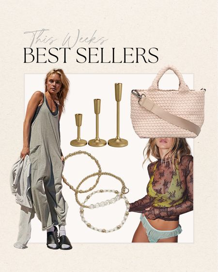 This weeks best sellers from you ✨

Free people, Naghedi tote, Erica woolsten, Target home finds 