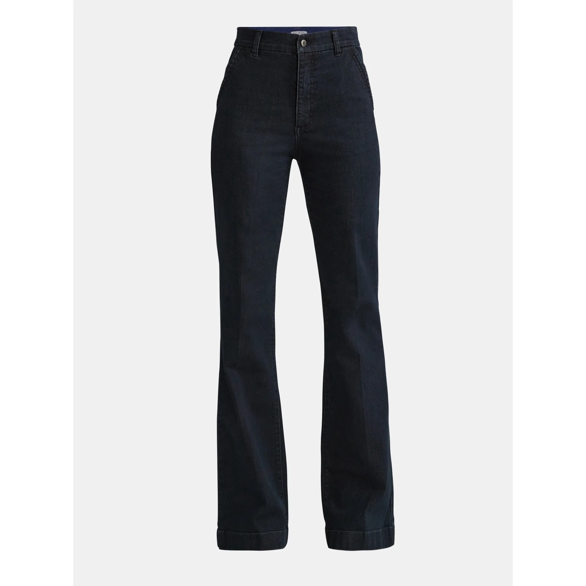 Sofia by Sofia Vergara Women's and Women's Plus Trouser Flare High Rise Jeans, 30.5", 32.5" and 3... | Walmart (US)