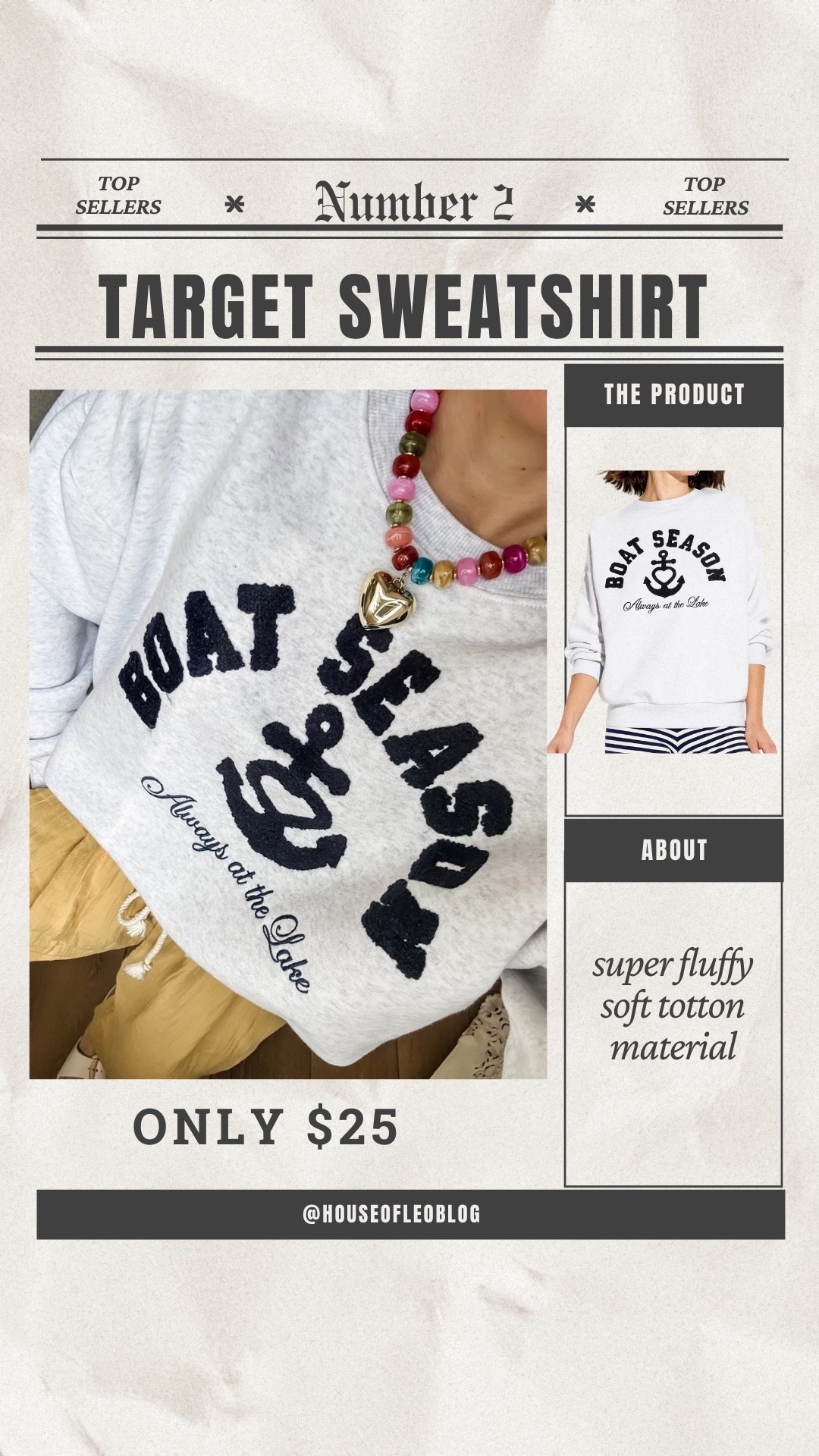 Wearing small graphic sweatshirt. Heart necklace.

#LTKOver40