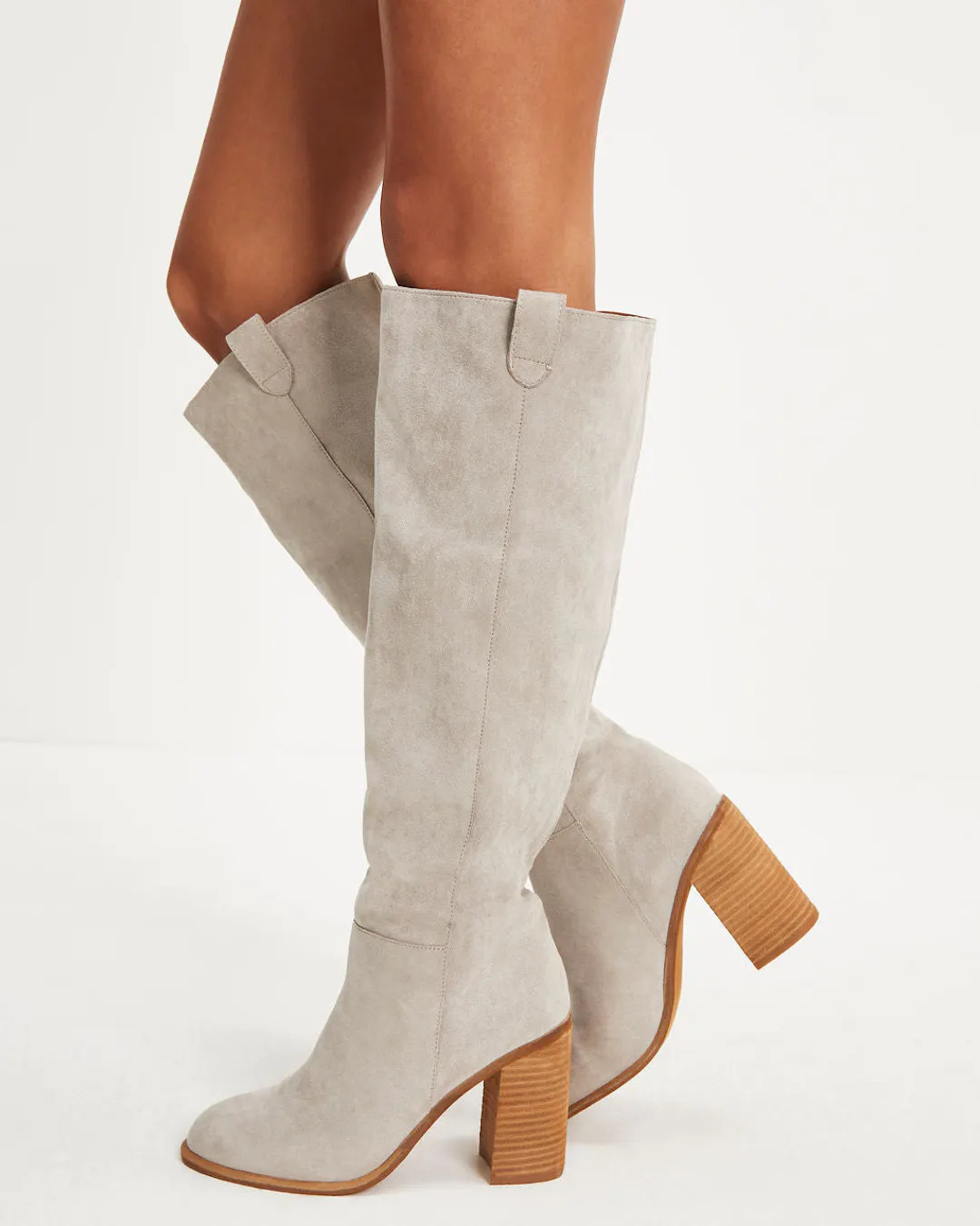 Saint Slouch Boot - Light Grey | VICI