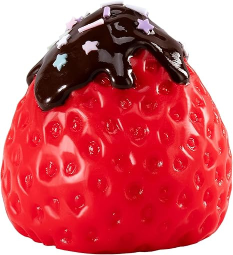 Handmade Big taba Strawberry Squishy Silicone Fidget Stress Relief Squeeze Toys for Kids & Adults... | Amazon (US)