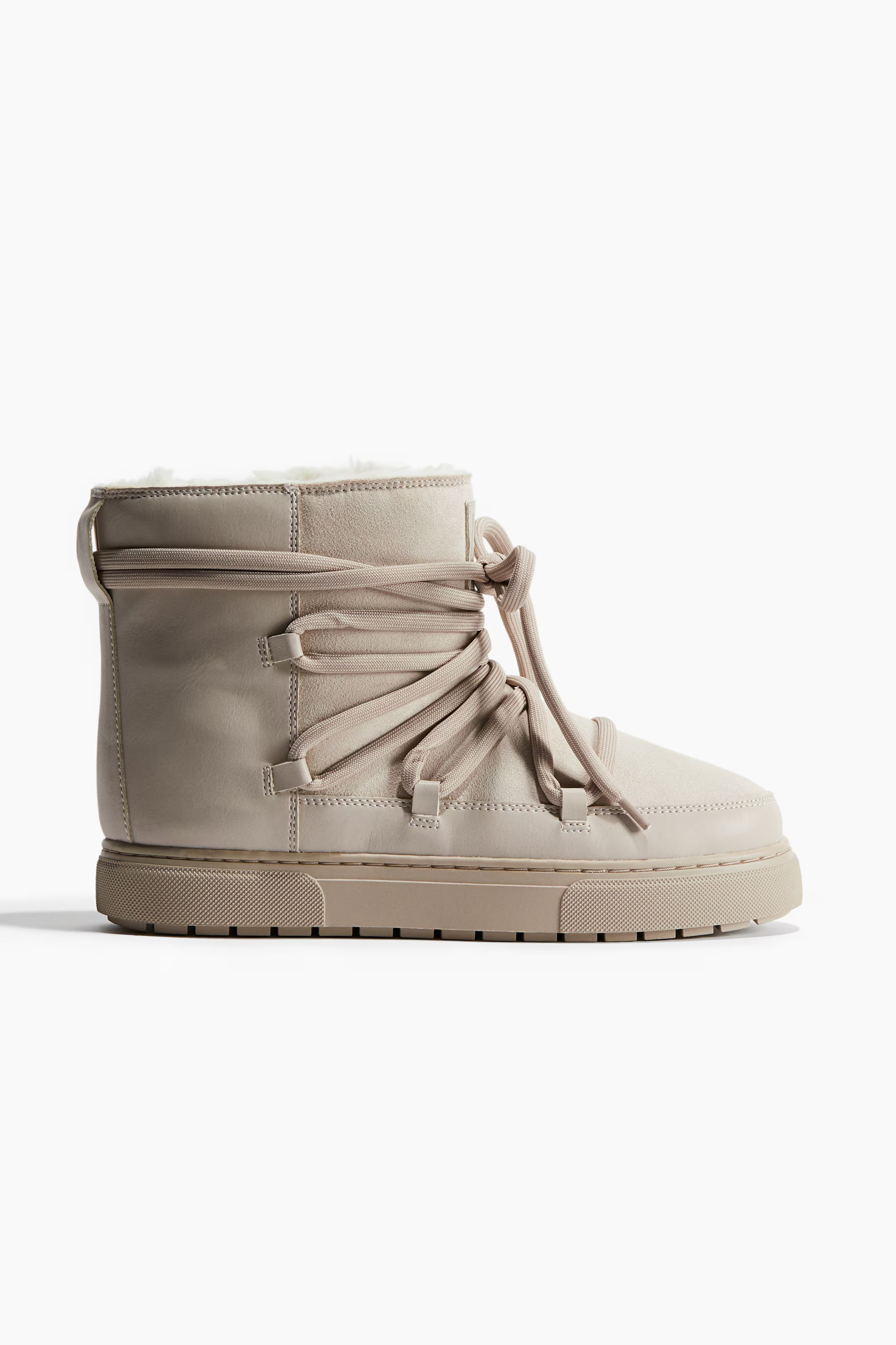Laced Padded Boots | H&M (US + CA)
