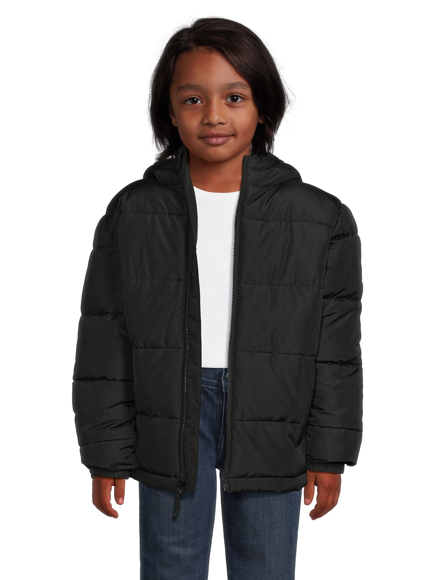 Swiss Tech Boys Puffer Jacket, Sizes 4-18 Husky | Walmart (US)